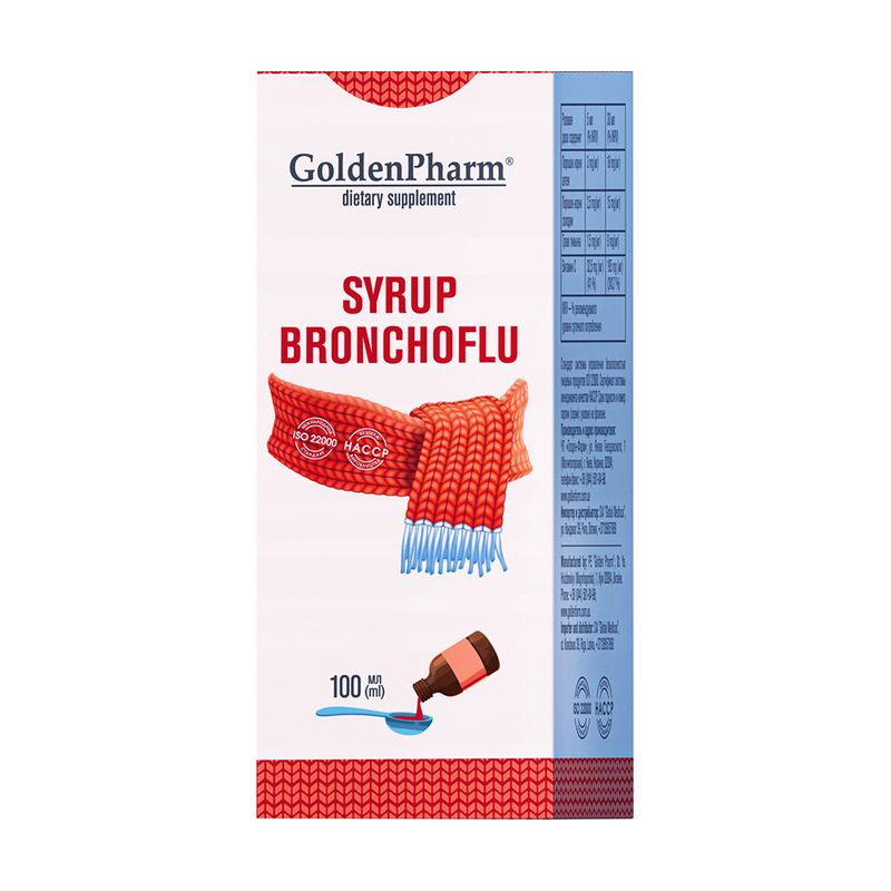 Sīrups Bronchoflu, 100 ml