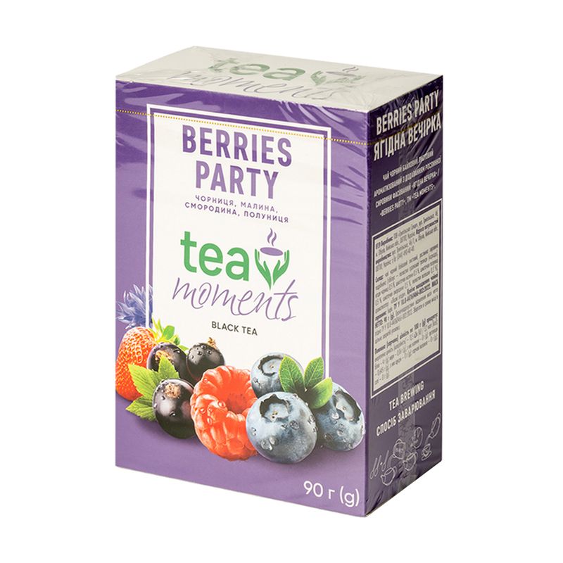 Tēja, TEA MOMENTS, berama, 90 g, dažādi veidi