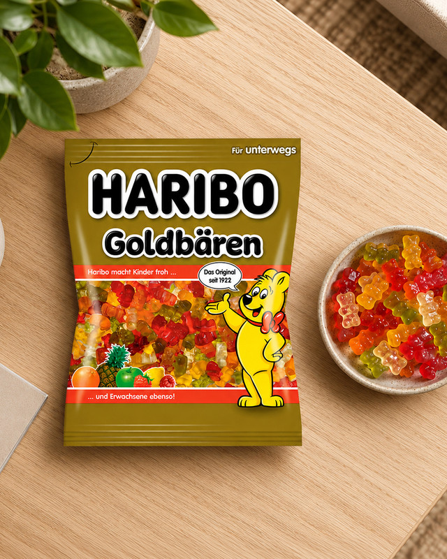 Želejas konfektes Haribo Goldbaeren, 175 g