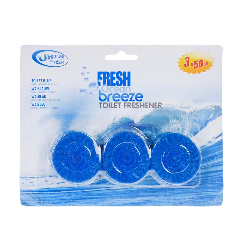 Tabletes tualetes poda tvertnei, 3x50 g