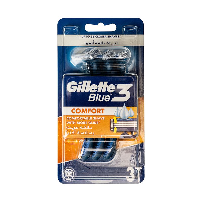 Skuveklis Gillette Blue Comfort, 3 gab.