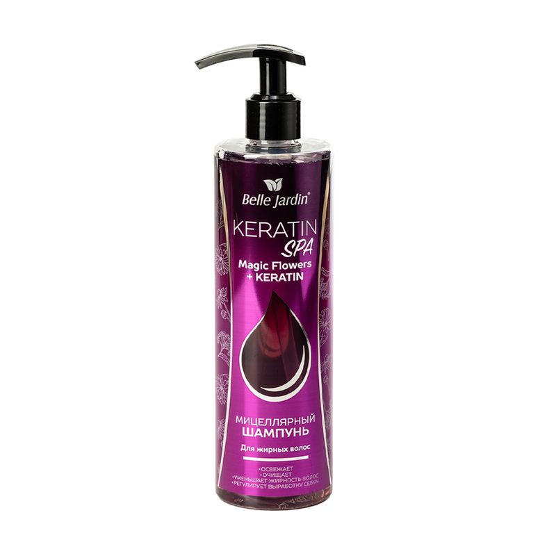 Šampūns, Keratin SPA, 400 ml, dažādi veidi