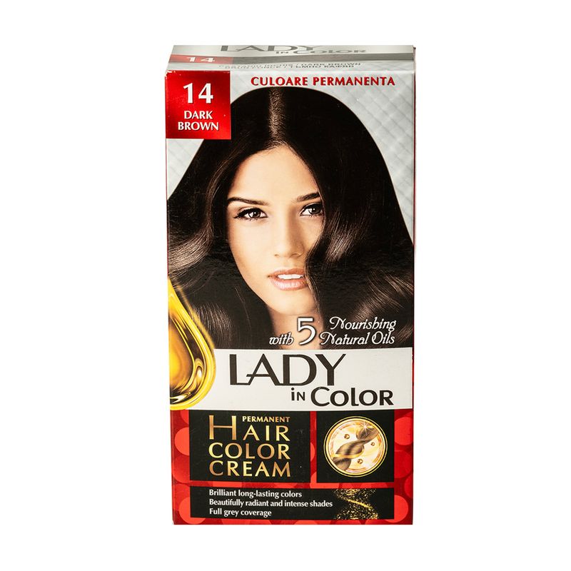 Matu krēmkrāsa, Lady in Color, dažādi veidi