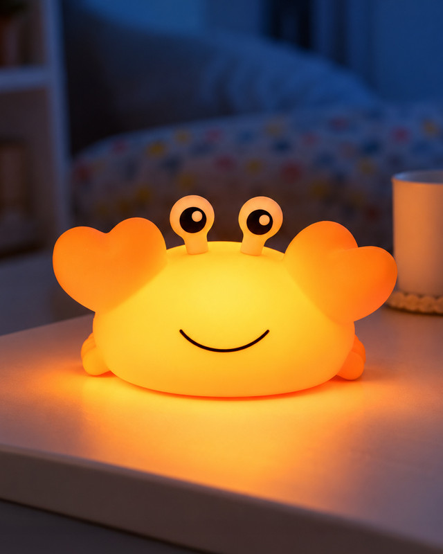 Nakts lampa ar USB kabeli, Krabis