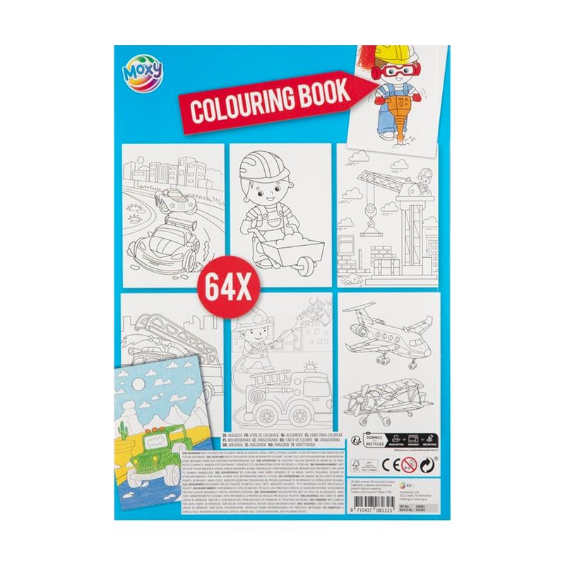 Krāsojama grāmata A4, 64 lapas
