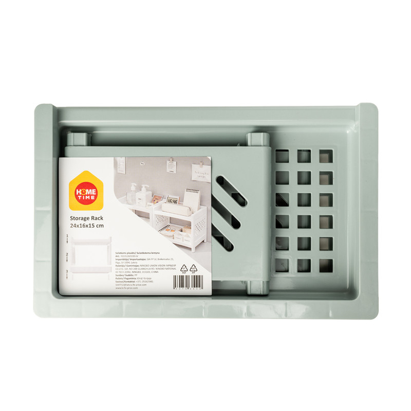Saliekams plastmasas plauktiņš, 24х17х12 cm