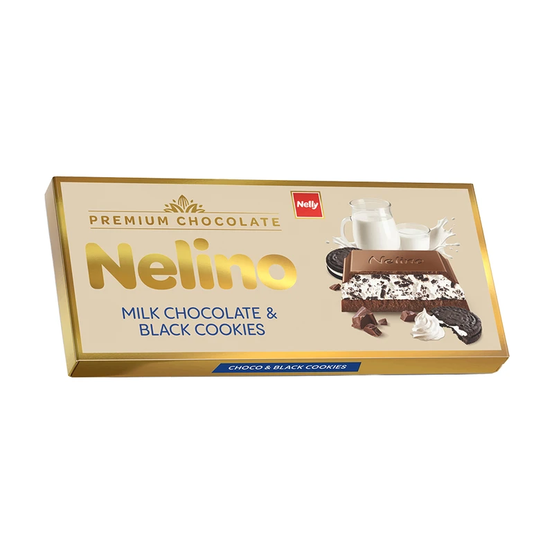 Piena šokolāde Nelino, dažādi veidi, 80 g
