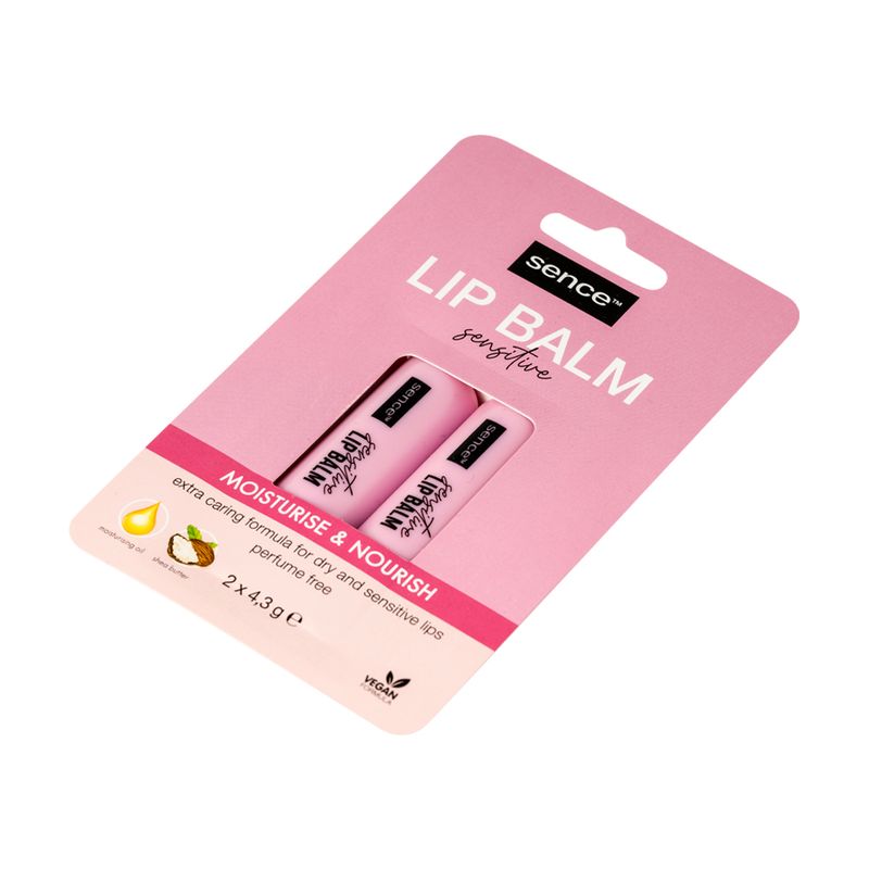 Lūpu balzams Sence, 2x4.3 g
