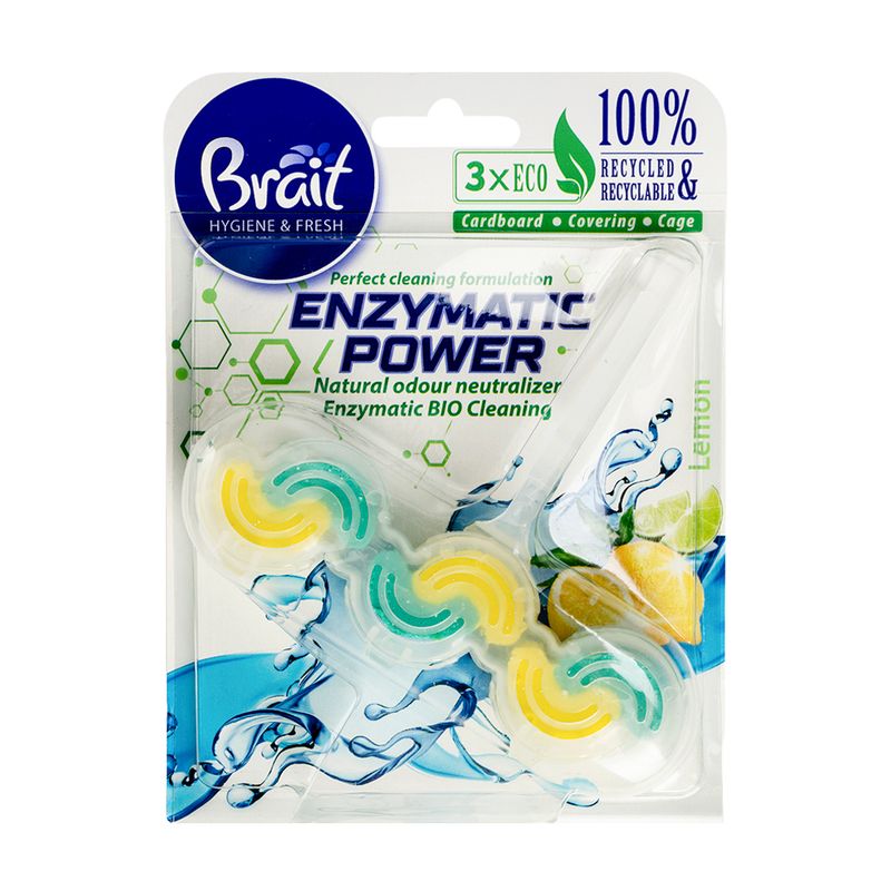 Tualetes bloks, Brait, 45 g, dažādi veidi