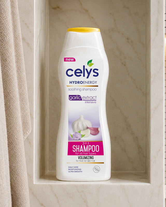 Šampūns Celys, dažādi veidi, 600 ml