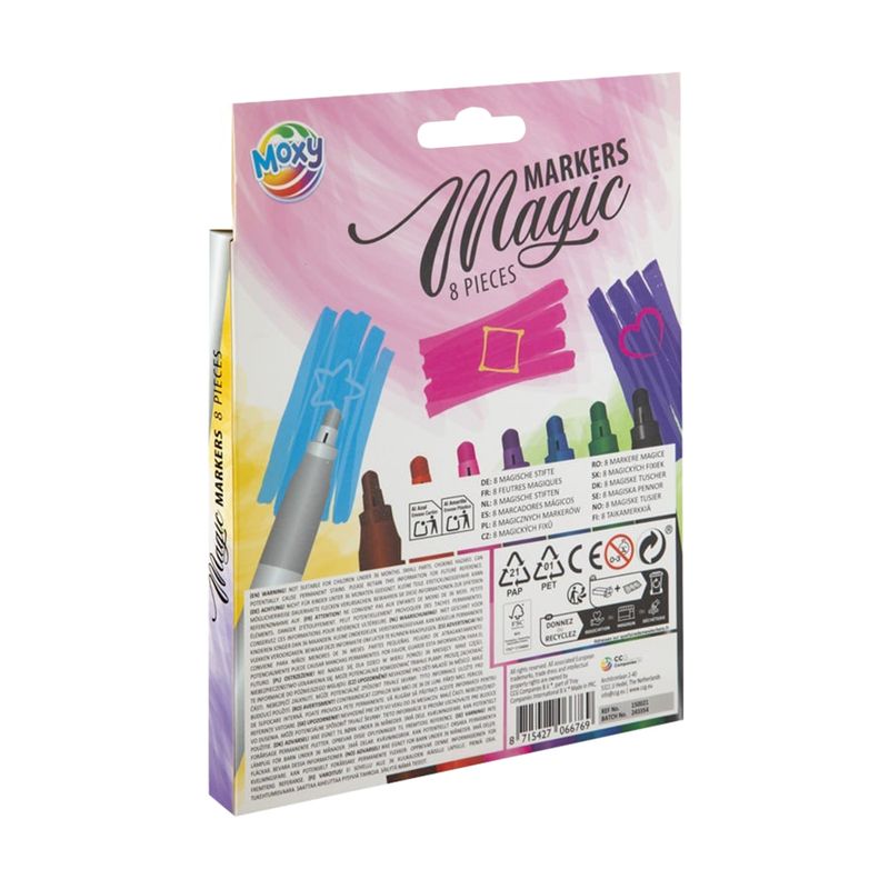 Maģiskie marķēri, 8 gab.