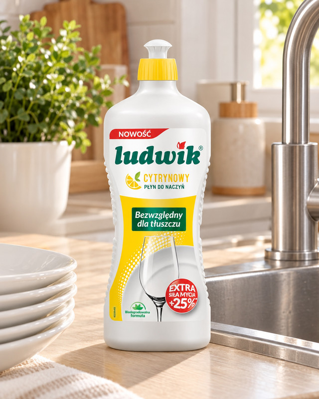 Trauku mazgāšanas līdzeklis Ludwik, dažādi veidi, 900 g