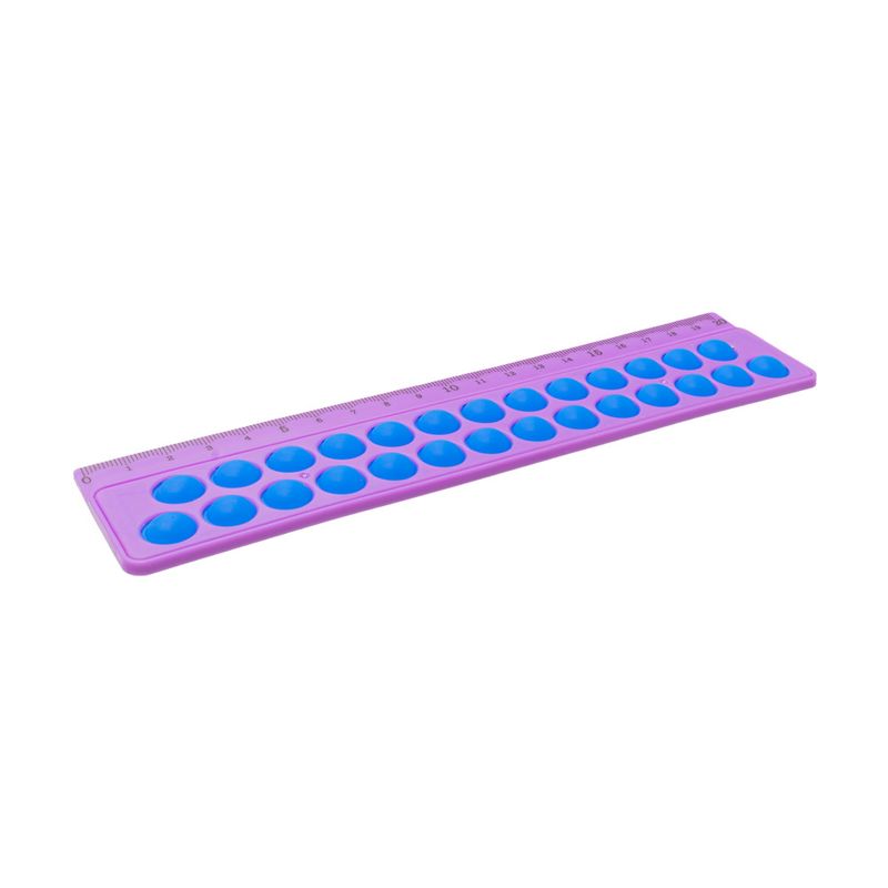 Pop it lineāls, Hupper Dupper, 20 cm, dažādas krāsas