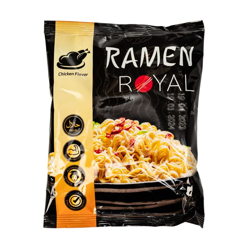 Ātrās nūdeles Ramen Royal, ar vistas garšu, 50 g