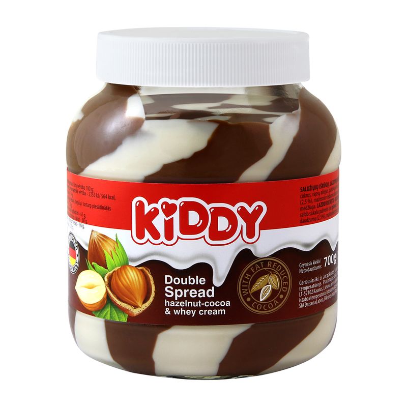 Šokolādes-riekstu krēms, KIDDY Duo, 700 g