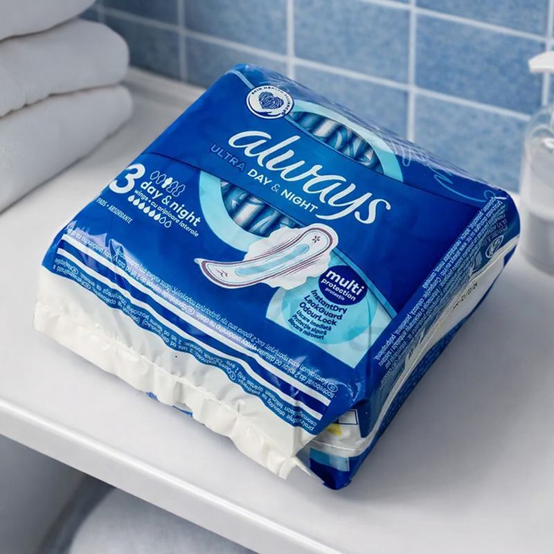 Higiēniskās paketes Always, Ultra Night, 7 gab.