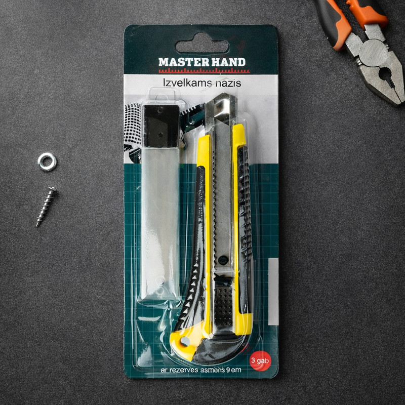 Izvelkams nazis, 3 asmeņi