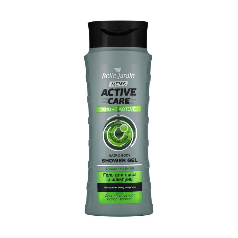 BJ Sport Active dušas želeja un šampūns, 420 ml