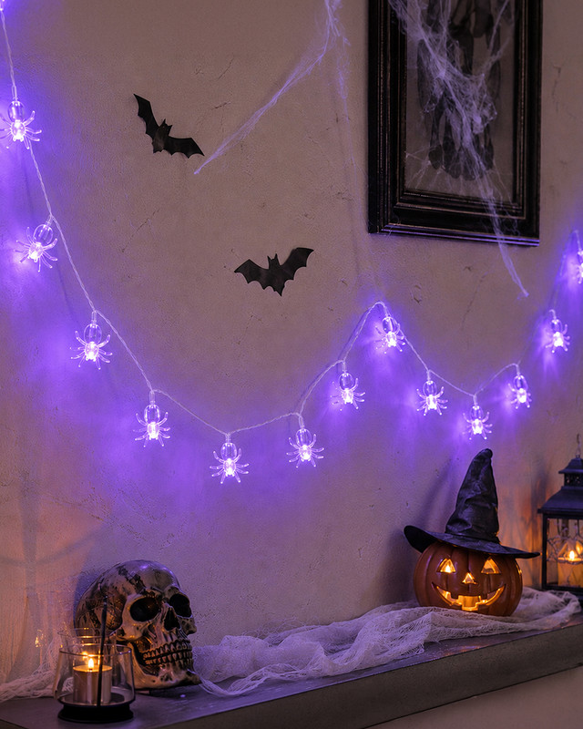 LED virtene Zirneklis,1,5m