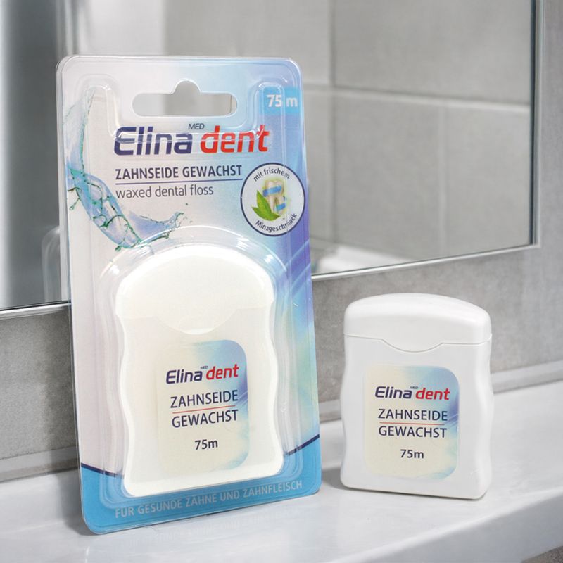 Vaskots zobu diegs ELINA 75 m