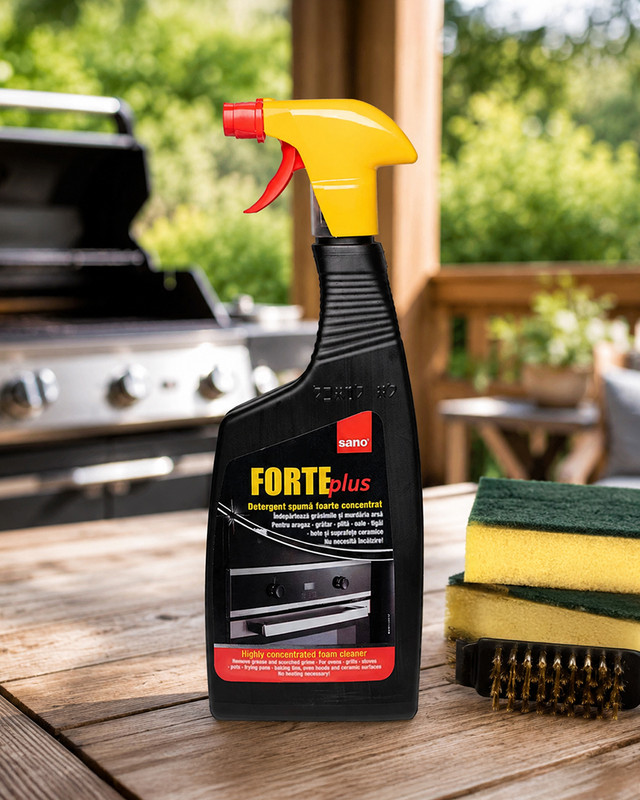 Tīrīšanas līdzeklis plītīm un grilam Sano, 750 ml