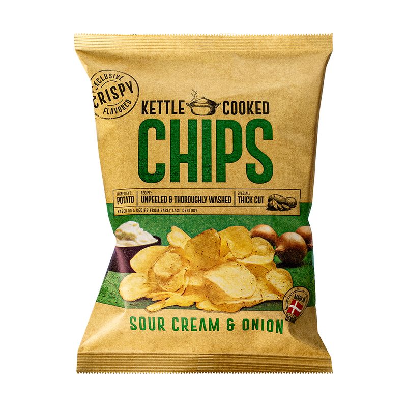 Katlā gatavoti čipsi, 150 g