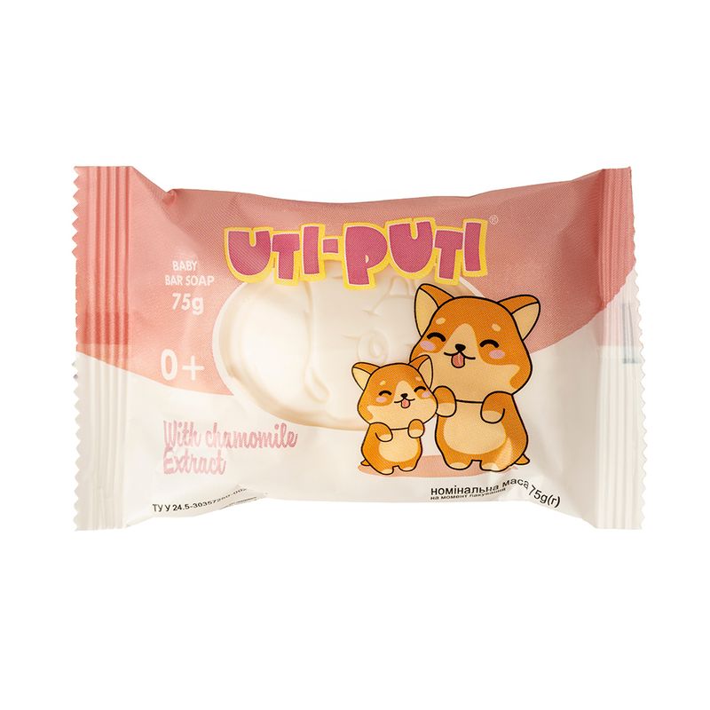 Bērnu ziepes Uti Puti, 75 g, dažādi veidi