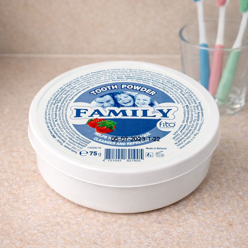 Zobu pulveris Fitocosmetics, 75 g
