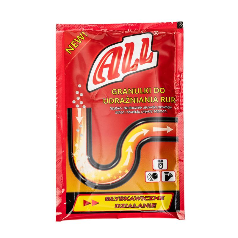Cauruļu tīrīšanas granulas ALL, 40 g