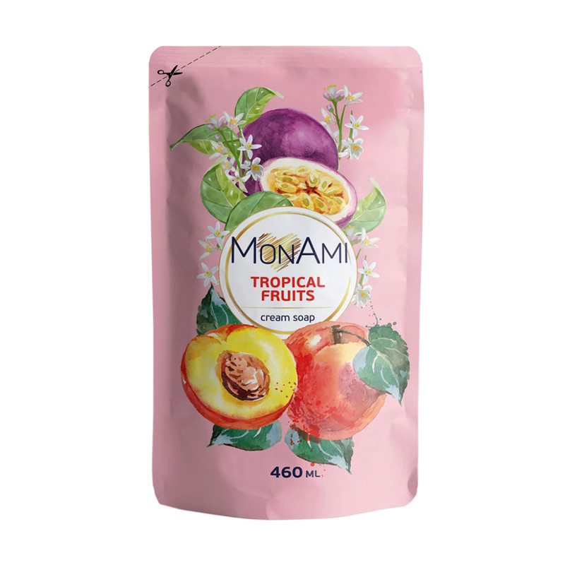 Šķidrās ziepes rezerve MonAmi, 460 ml
