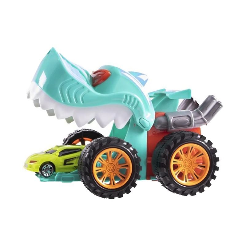 Mašīnu komplekts dino, dažādas krāsas