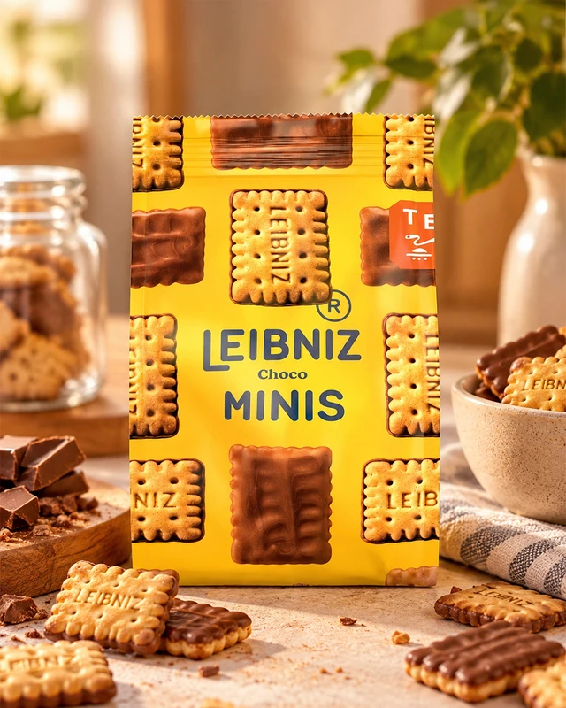 Šokolādes cepumi Leibniz Minis, 100 g