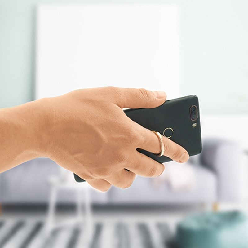 Mobilā telefona turētājs, gredzens