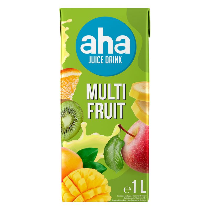 Sulas dzēriens, MULTIFRUIT AHA, 1 l