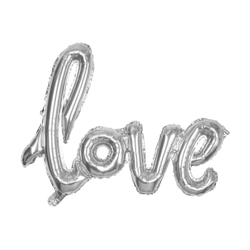 Folija balons Love, 80x60 cm