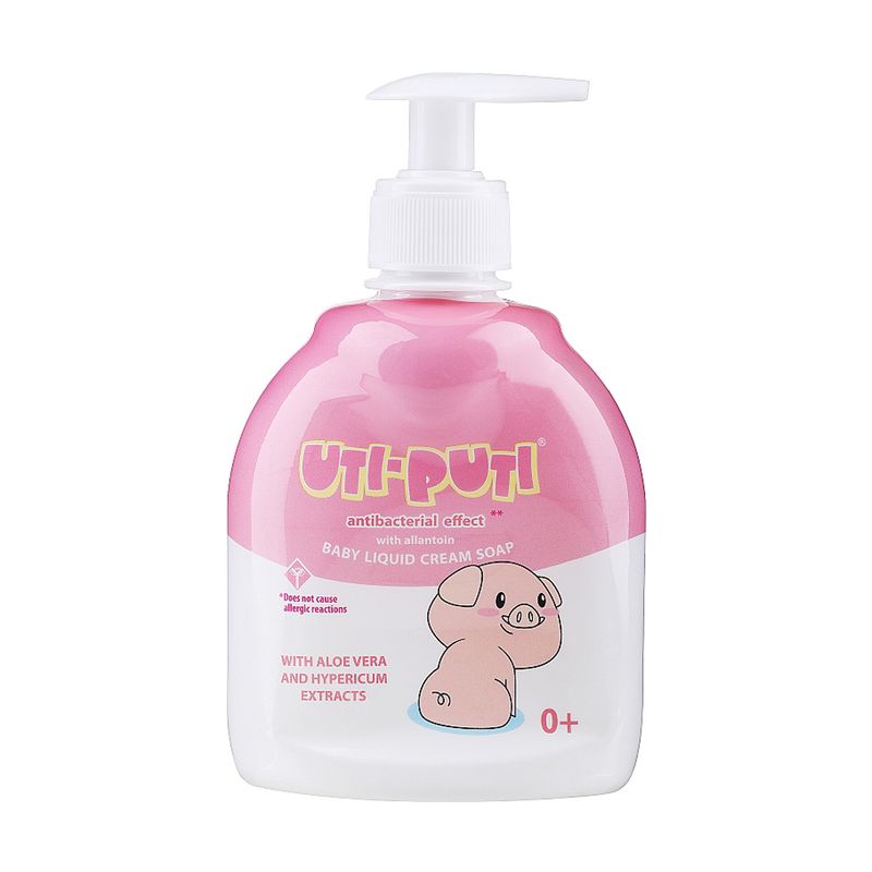 Šķidrās ziepes bērniem Uti-Puti, dažādi veidi, 300 g