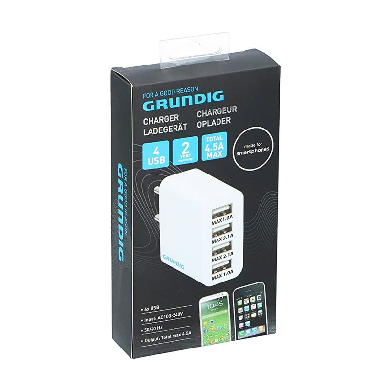 USB lādētājs Grundig, 230V