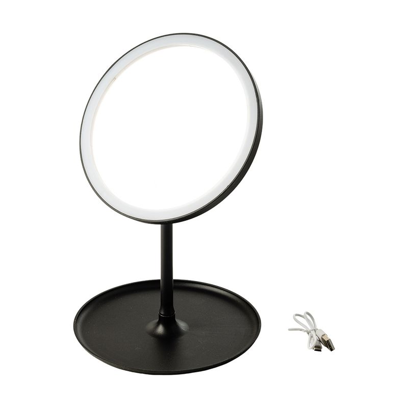 Galda spogulis ar apgaismojumu