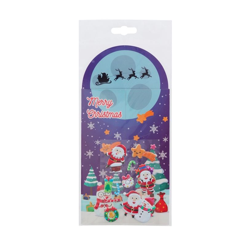 Ziemassvētku uzlīmes, 25x24 cm