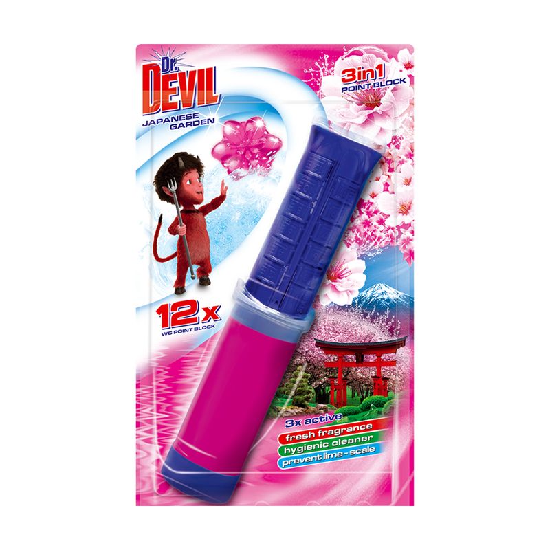 Tualetes bloks Dr. Devil, Sunset bloosom, 75 ml