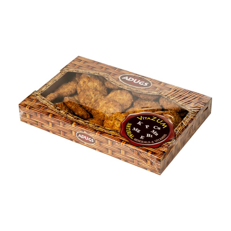 Cepumi Auzu ar burkāniem un saulespuķu sēklām, 500 g