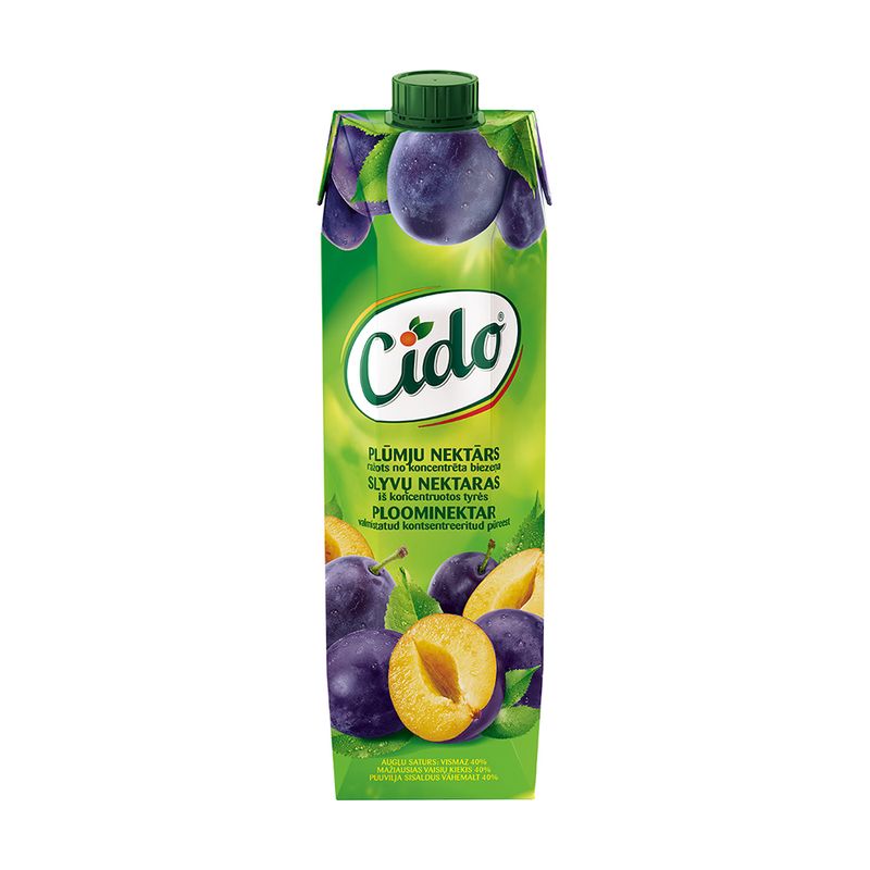 Plūmju nektārs CIDO, 1 l