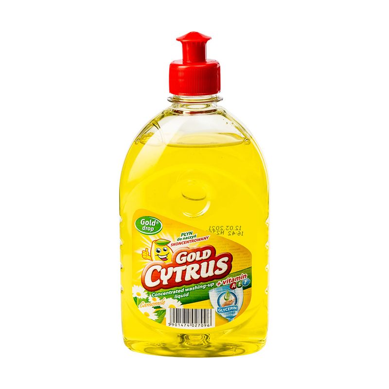 Trauku mazgāšanas līdzeklis Gold Cytrus, 500 ml