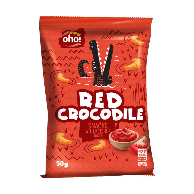 Чипсы Oho Crocodiles 50г сорт