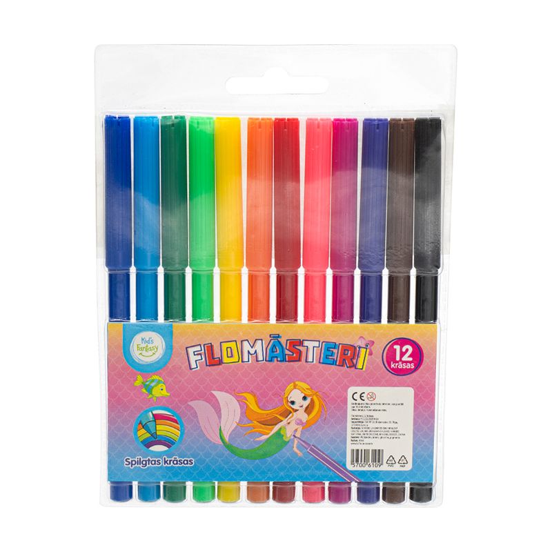 Flomāsteri, 12 krāsas