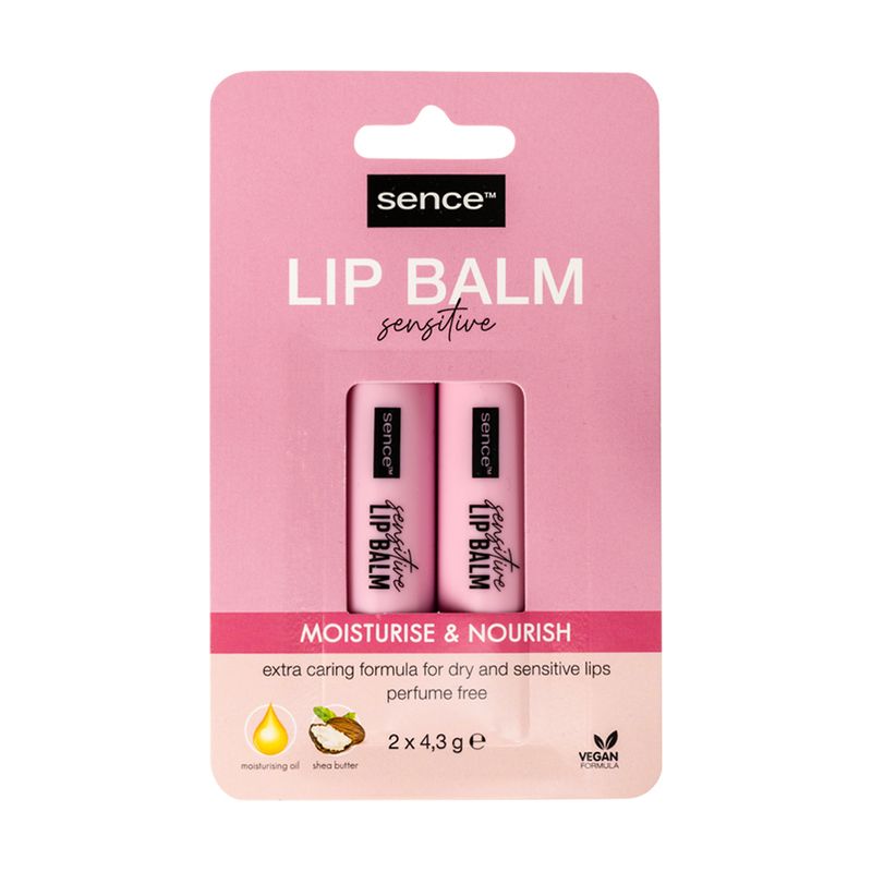 Lūpu balzams Sence, 2x4.3 g