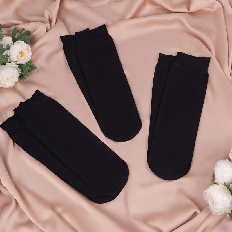 Sieviešu zeķes, plānās, 3 pāri