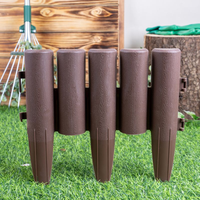 Dekoratīvs dārza nožogojums