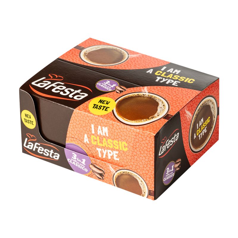 LA FESTA kafijas dzēriens 3in1 CLASSIC 24x15 g