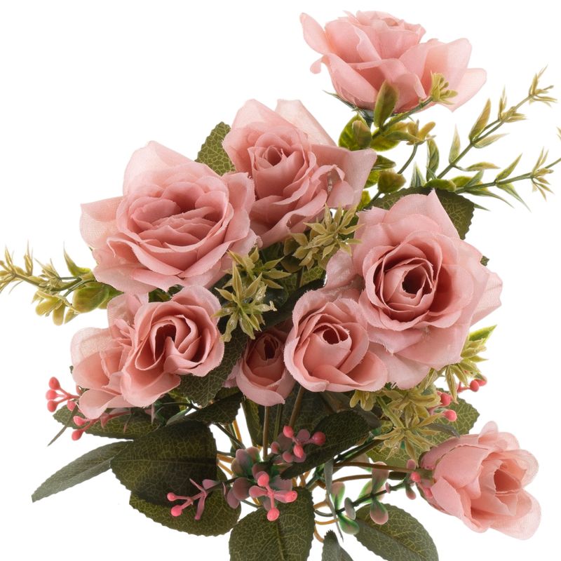 Mākslīgie ziedi Rozes, 28 cm